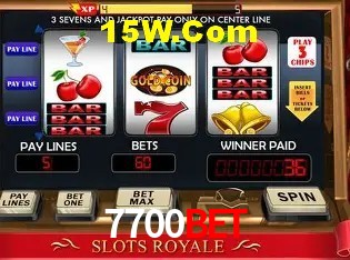 Estatísticas 7700bet